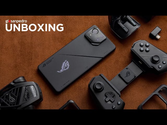 A Creator's Gaming Phone - ROG Phone 8 Pro & Tessen Android Controller (ASMR Unboxing)