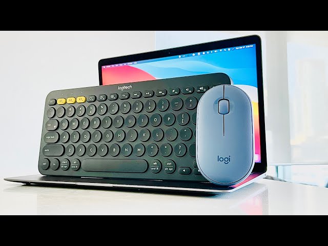 M1 MacBook Air: Logitech K380 + Pebble M350 Review (BUDGET Mouse & Keyboard Accessories)