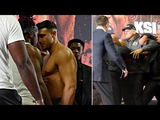 CARNAGE! - KSI & TOMMY FURY FACE OFF AS THE FURY'S THREATEN TO 'K*LL' KSI AT PRIME PRESS CONFERENCE