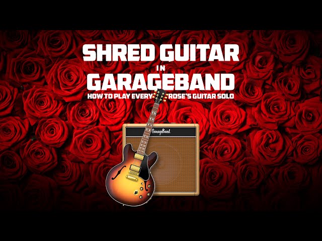 GarageBand — Shred Guitar [4K]