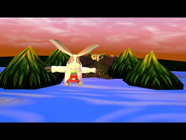 Peppy Takes Flight - Star Fox 64 Animation