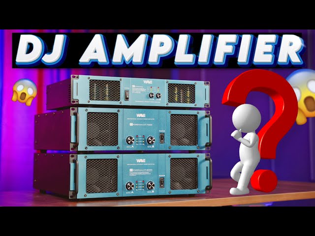 DJ Amplifier Dj Top Or Bass के लिए।Wave Audio Amplifier