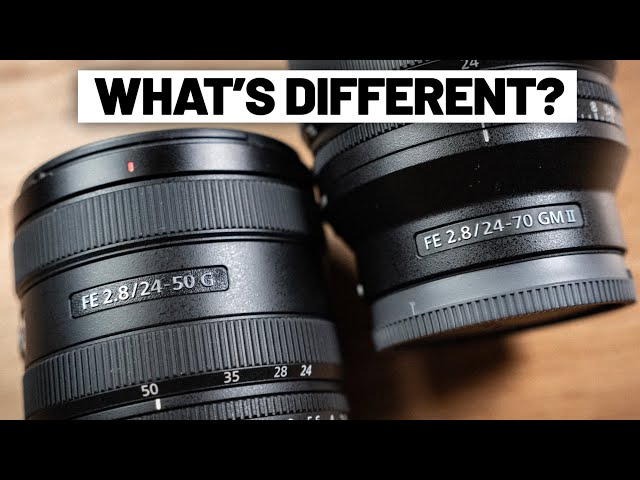Sony 24-50 F2.8 vs Sony 24-70 F2.8 // Which should you buy?