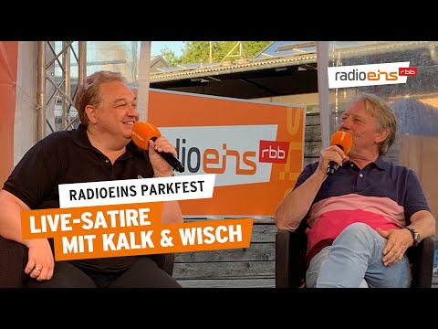 Live-Satire mit Kalkofe & Wischmeyer | Das radioeins Parkfest 2022