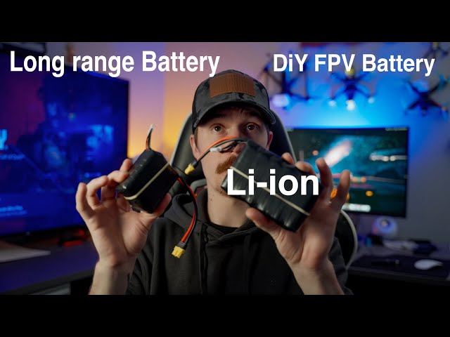 DiY Long Range FPV Battery Build | Li-ion