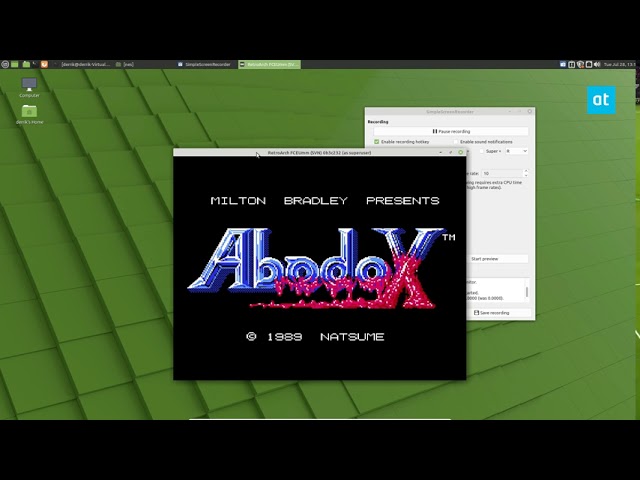 How to record Retroarch gameplay on Linux
