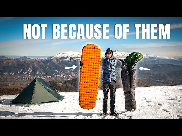 Why you’re always cold camping in winter