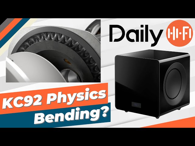 KEF's New KC92 Subwoofer | Bending The Rules Of Physics?