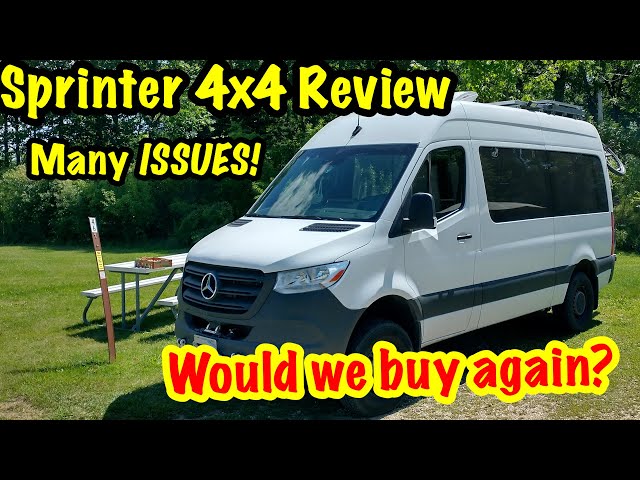 SPRINTER 4x4 | 30k Mile REVIEW. WOULD we BUY a Sprinter 4x4 again with all these issues?