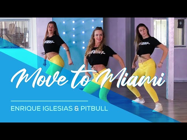 Move to Miami - Enrique Iglesias, Pitbull - Easy Fitness Dance Choreography - Coreo - Baile -Zumba