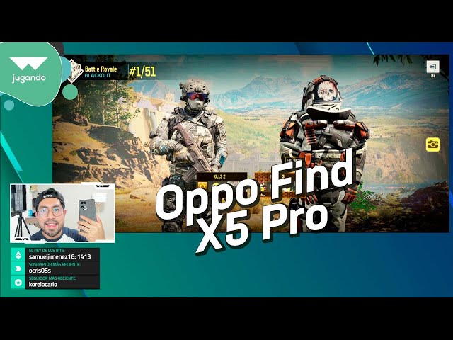 Jugando con Oppo Find X5 Pro | En vivo