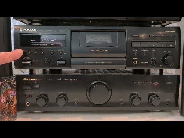 Pioneer CT-S540S 3-HEAD Stereo Cassette Deck