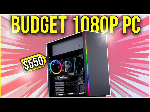 The BEST Budget $550 Gaming PC Build in 2023💸