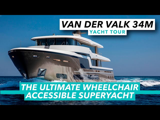 The ultimate wheelchair accessible superyacht? Inside 34m Van Der Valk custom yacht Lady Lene | MBY
