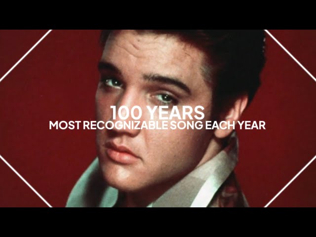 most recognizable song each year of the past 100 years