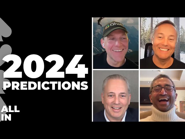 E160: 2024 Predictions! Markets, tech, politics, and more