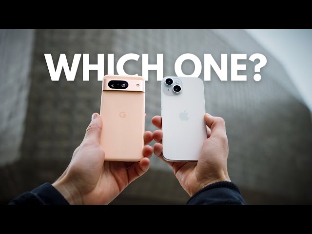 Pixel 8 vs iPhone 15 - The Best Camera is Here!