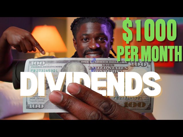 2 Stocks How Much Do You Need To Make $1000 Per Month In Dividends - Passive Income