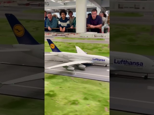 Lufthansa Airbus A380 take-off ✈️🥰 #airplane #plane #planespotting #airbus #aviation #lufthansa
