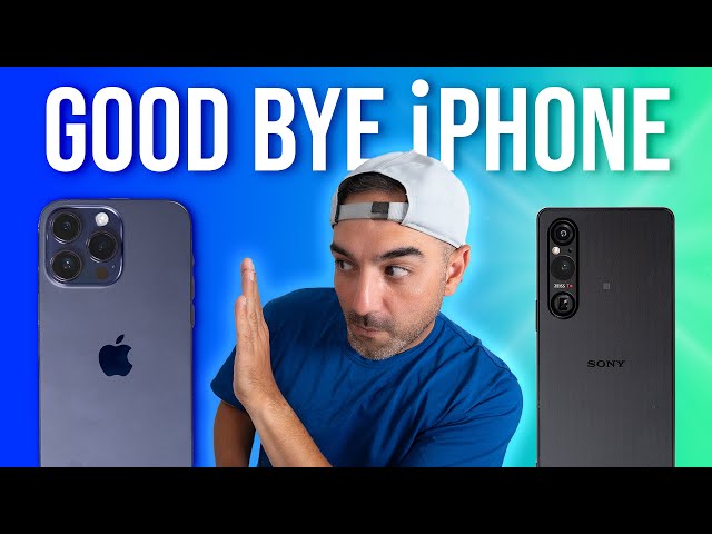 Good Bye iPhone, Hello Xperia 1V - Why I'm Switching!