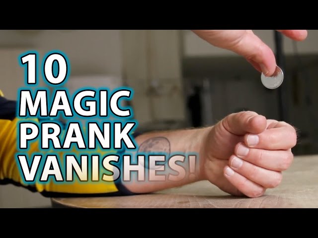 10 KILLER Magic Prank VANISHES!!