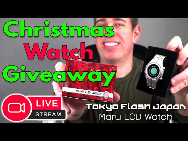 Tokyoflash USA Christmas Watch Giveaway