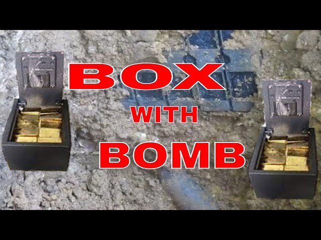 YAMASHITA TREASURE BOX FOUND IN THE PHILIPPINES AND BOMB FOUND UNDER THE BOX