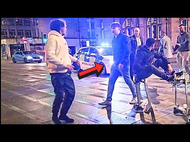 GYPSY TRAVELLER BARE KNUCKLE ON HOMELESS MAN !!!!             ( Part 1 )