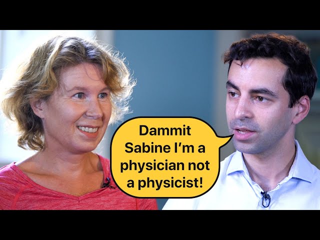 Physicist Asks Unhelpful Doctor A Bunch of Questions (ft @SabineHossenfelder)