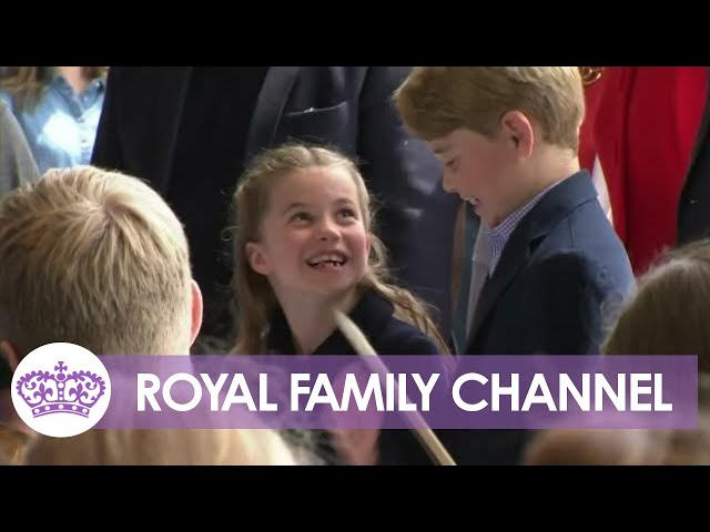 Royal Conduct: Charlotte and George Lead the Orchestra