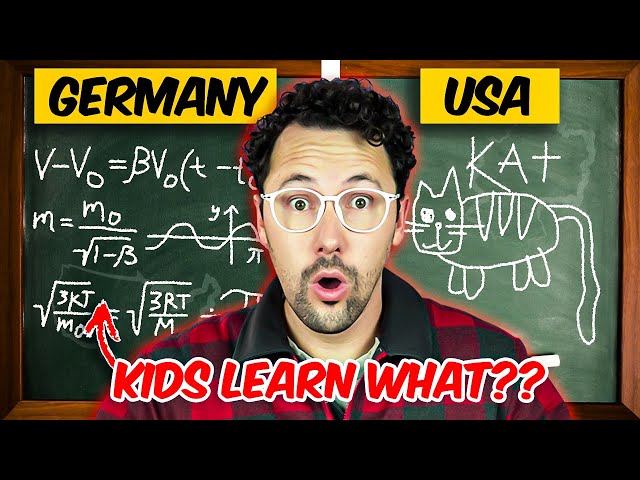 German vs American Schools - American's Surprising Reaction To The German School System 🇩🇪