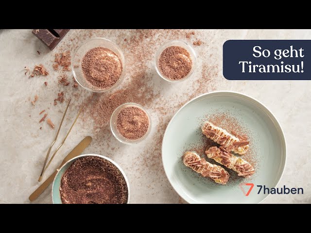 Das perfekte Tiramisu | Desserts mit Marco D'Andrea | 7hauben