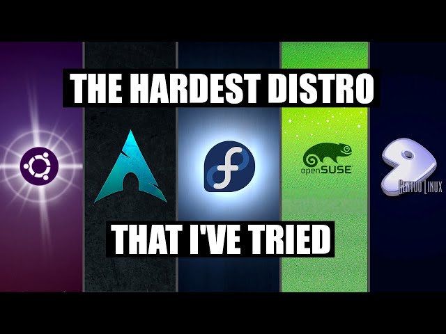 What Are The Hardest Linux Distros? (It's Not The Ones You Think!)