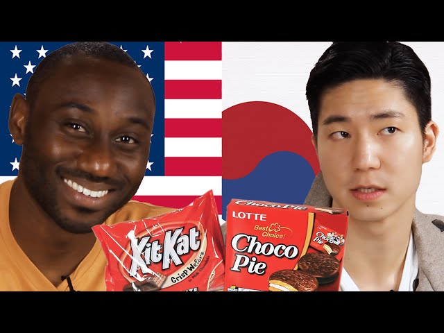 Americans & Koreans Swap Snacks