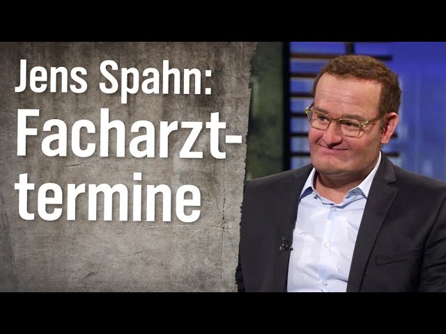 Ehring im Gespräch mit Jens Spahn: Wartezeiten auf Facharzttermine | extra 3 | NDR