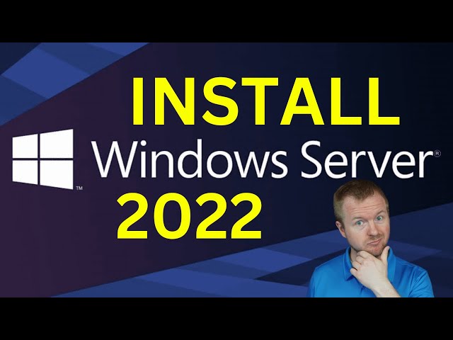 How to Create a Windows Server 2022 Virtual Machine With VMware