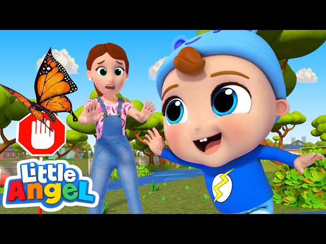 Play Safe Song | Little Angel Kids Songs & Nursery Rhymes