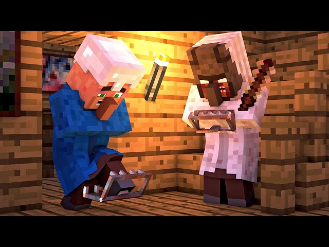Granny vs Villager Life 6 - Minecraft Animation