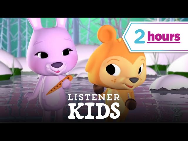2 Hours of Christian music videos for toddlers / Jesus Loves Me + MORE Listener Kids