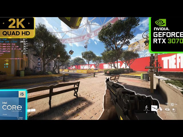 The Finals |RTX 3070 +i5 13600K (1440P EPIC SETTINGS RTX TESTED DLSS OFF)