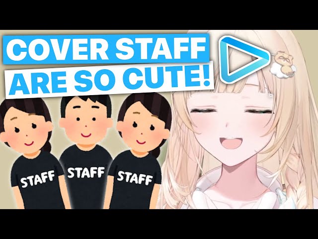 Iroha Finds Out How Cute Cover's Staff Can Be (Kazama Iroha / Hololive) [Eng Subs]