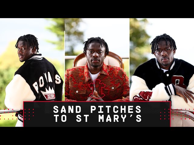 SAND PITCHES TO ST MARY'S | Southampton's Mohammed Salisu shares his journey to the Premier League