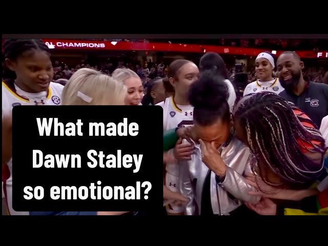 This is why Dawn Staley was so emotional.