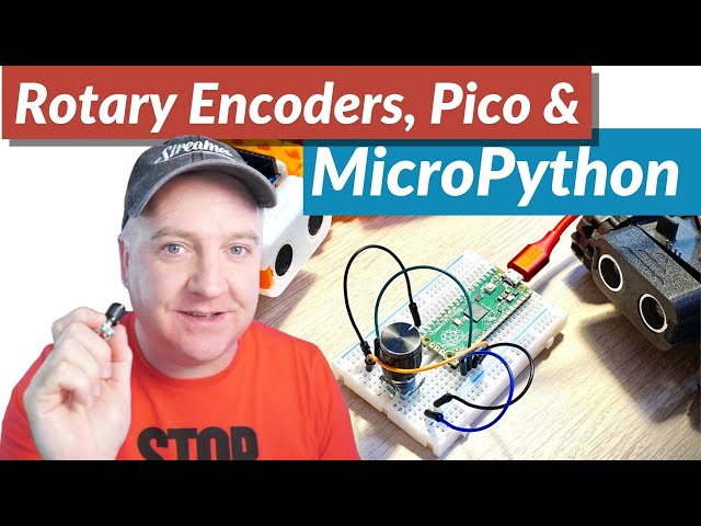 Rotary Encoders with the Raspberry Pi Pico and MicroPython
