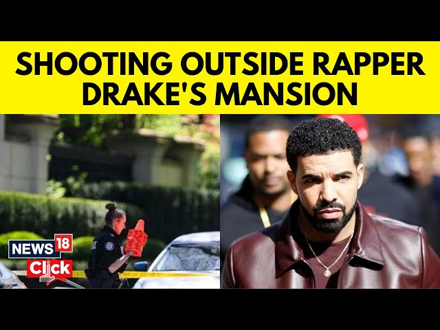 Rapper Drake | Shooting Outside Rapper Drake's Toronto Mansion Amid Rap Feud: Report | G18V