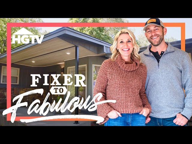Family WOWED by Home Remodel with Outback Flair | Fixer to Fabulous | HGTV