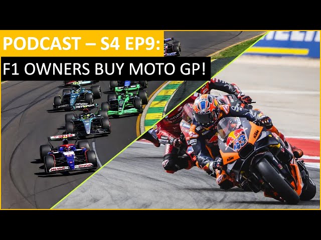 F1 owners buy Moto GP! Verstappen masterclass in Japan! NASCAR Hendrick Motorsport dream finish!
