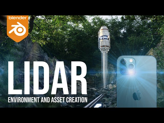 LiDAR Scanning in Blender - Environment and Asset Creation in-Depth Tutorial