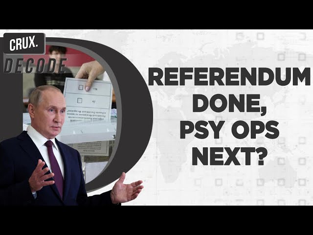 Russia-Ukraine War l How Referendums Could Help Putin Counter Recent Setbacks In War