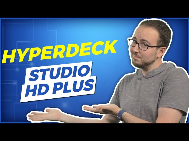 Hyperdeck Studio HD Plus Unboxing - Video Playback & Recording for ATEM Mini Extreme
